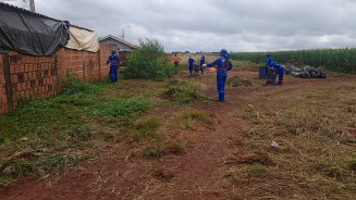 Vereador Marcão da Sepriva é atendido com serviços de limpeza em bairro de Dourados
