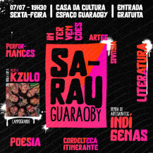 UEMS promove Sarau Guaraoby nesta sexta-feira na Casa da Cultura em Dourados