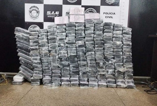 Polícia Civil apreende mais de 230 kg de cocaína em operação no Jardim Flórida II, em Dourados