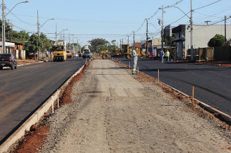 Obra de duplicação e revitalização da José Roberto Teixeira segue em ritmo acelerado