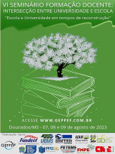 VI Seminário formação docente – Intersecção entre universidade e escola