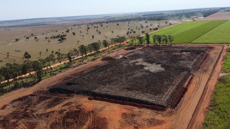 Marco para o meio ambiente de Nova Andradina, obra recupera área do antigo lixão