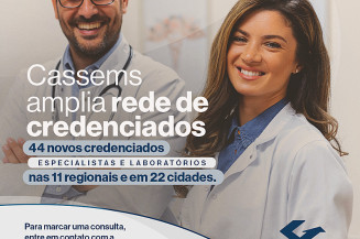 Cassems credencia novos médicos em 22 cidades do interior do estado
