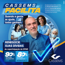 "Cassems Facilita" oportuniza renegociação de dívidas com o plano de saúde