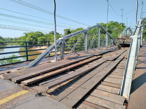 Prefeitura de Aquidauana inicia reforma da Ponte Velha