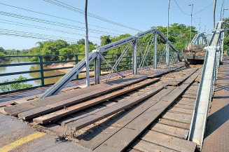 Prefeitura de Aquidauana inicia reforma da Ponte Velha
