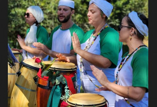 Domingo tem a 1ª Batucada de Axé no parque Antenor Martins