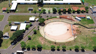 Parque de Exposições está sendo preparado para a 29ª Exponavi que começa na sexta-feira