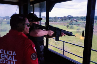 Policiais penais de Dourados se aperfeiçoam em técnicas de combate em torre para atuação em caso de ataques