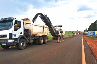 Rodovia concessionada pelo Estado utiliza técnica de reciclagem nas obra de recuperação do trecho