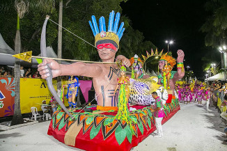 Império do Morro vence desfile das escolas de samba de Corumbá, com enredo sobre o Pantanal