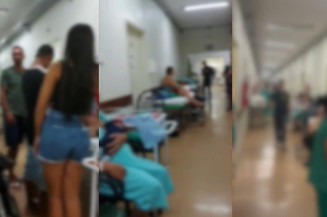 Superlotação de maternidade: mães são atendidas nos corredores do HU