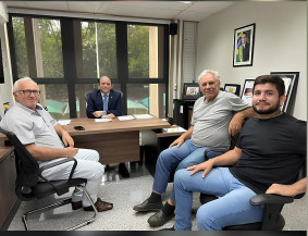 Sidrolândia: Will Ximenes viabiliza R$ 200 mil com Coronel David para Associação da Terceira Idade