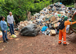 Ishy afirma que estrutura precária e coleta seletiva inadequada prejudicam trabalhos na Agecold