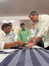 Dill do Povo entrega abaixo-assinado ao governador e reforça importância da pavimentação da rodovia Nelson de Mattos