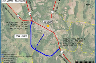Governo de Mato Grosso do Sul homologa licitação para Anel Viário de Bonito