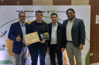 Projeto da UEMS que propõe reaproveitamento de filtros de cigarro é destaque em premiação do Crea-MS