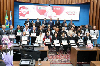 Hashioka celebra imigração japonesa com entrega da Comenda “Terra do Sol Nascente”