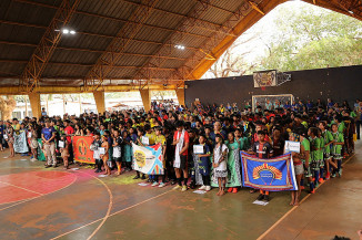 Prefeitura abre Jogos Escolares Indígenas celebrando o esporte e a cultura nas aldeias