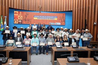 Em noite festiva, plenário da ALEMS se transforma em arena de reconhecimento