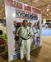 Ouro no tatame: Ane Gabriely Loza brilha no Campeonato Grand Prix Brasil Iko Matsushima