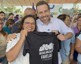 Com Boulos, Gleice Jane reforça compromisso com escuta popular e presença nas periferias