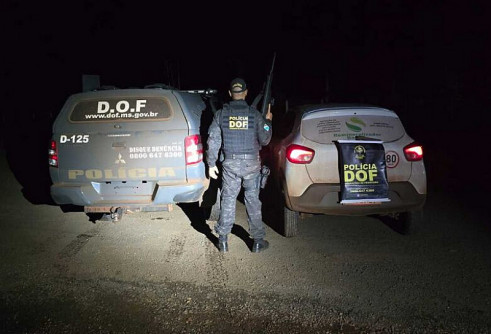 DOF recupera em Ponta Porã veículo furtado avaliado em R$ 70 mil