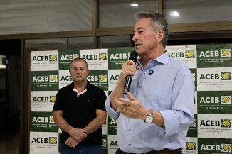 Em Batayporã, Hashioka participa de jantar da ACEB e destaca investimentos de R$ 700 mil no município