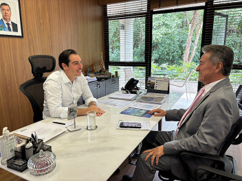 Diálogo e cooperação marcam encontro de Hashioka com secretário da Segov