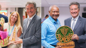 Hashioka homenageia dois artesãos com Medalha Conceição dos Bugres na Alems