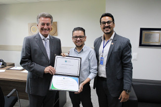 Hashioka homenageia Associação DeMolay Alumni por campanha que salva vidas em MS