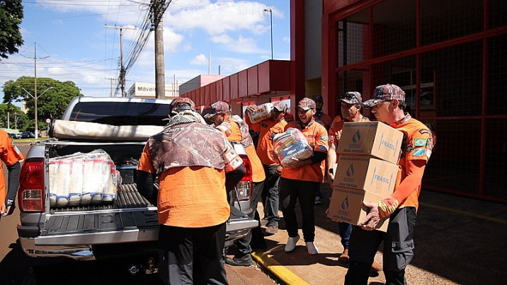 Em 20 dias, comitê emergencial já arrecadou mais de uma tonelada de alimentos para a Reserva Indígena