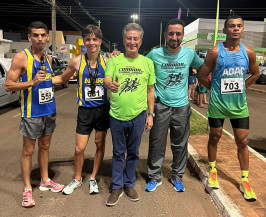 Hashioka prestigia Corrida do Trabalhador em Rio Verde e ressalta importância do esporte