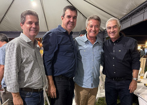 Cultura e desenvolvimento: Hashioka prestigia abertura da Festa da Linguiça em Maracaju