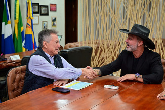Deputado Hashioka reforça parceria com Ivinhema em reunião com prefeito Juliano Ferro