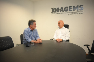 Hashioka reforça parceria entre Mato Grosso do Sul e Paraná em agenda na Agems