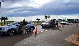 Detran-MS realiza mais de 500 testes de bafômetro durante o final de semana