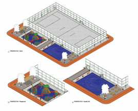 Na Capital, região das Moreninhas serão contempladas com mais um espaço esportivo