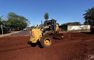Prefeitura acelera recapeamento em Dourados com obras no fim de semana