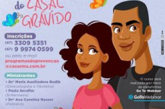 CASSEMS: ‘Casal Grávido’ realiza o primeiro curso do ano, em plataforma digital