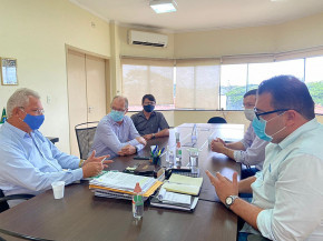 Alan Guedes recebe Sindicato dos Contabilistas de Dourados