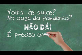 Informativo Fetems: Volta às aulas? Não!